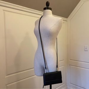 NWT Alfred Dunner Black Crossbody Wallet/Purse